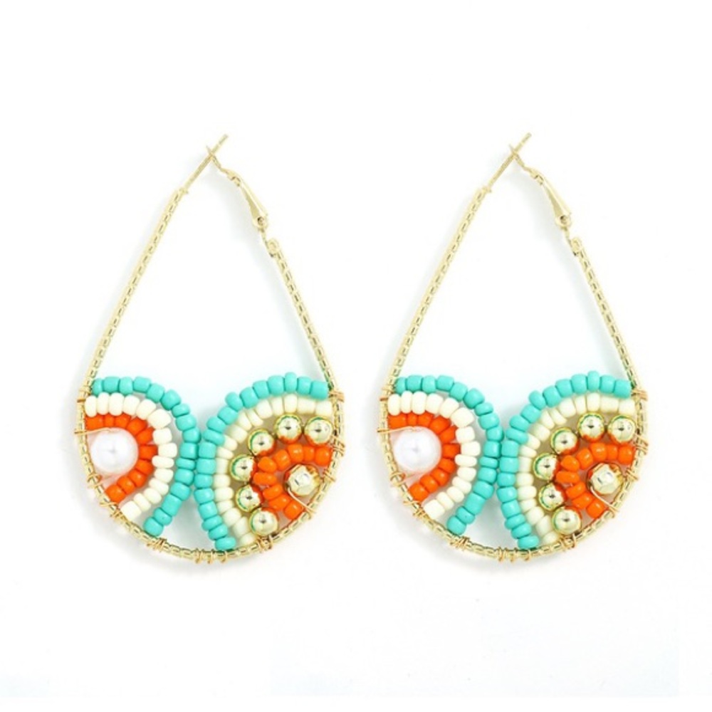 🌵 Bohemian Beaded Earrings